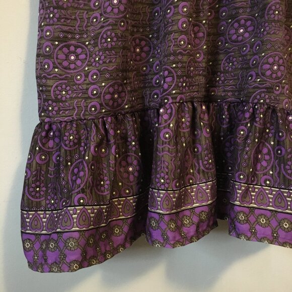 100% Silk Fairy Grunge OAK Babydoll Tank Top - Medium - Picture 9 of 16